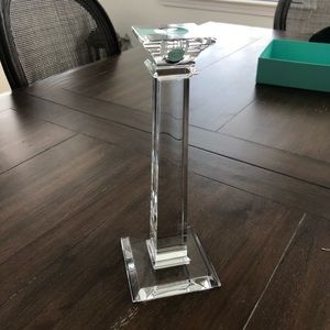 NIB! Tiffany & Co Crystal Candlesticks (Pair)